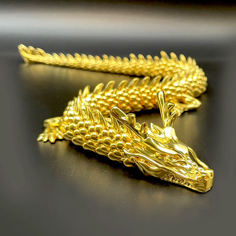 Maliben | Gold Dragon With Movable Joints
