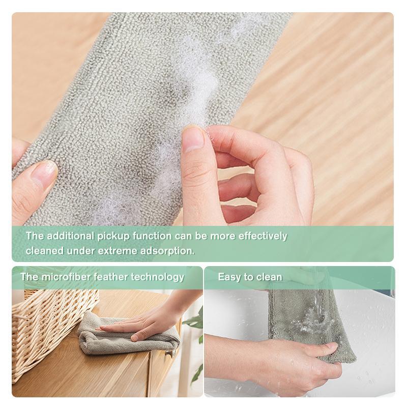 Maliben | Multifunction Retractable Microfiber Dust Brush Gap Mop