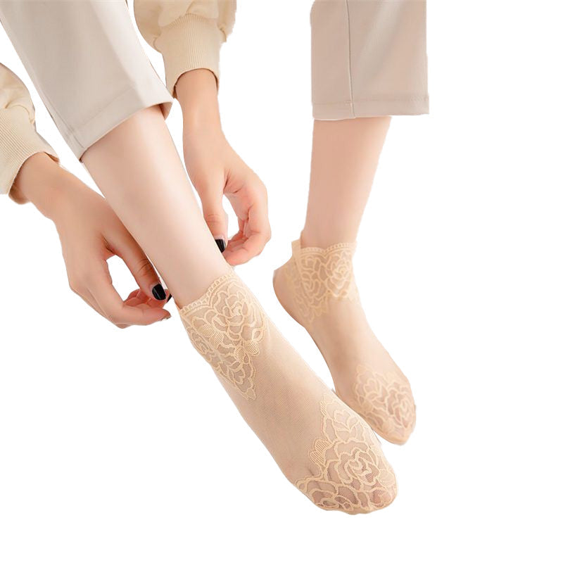 Maliben | Women's Fashion Lace Socks