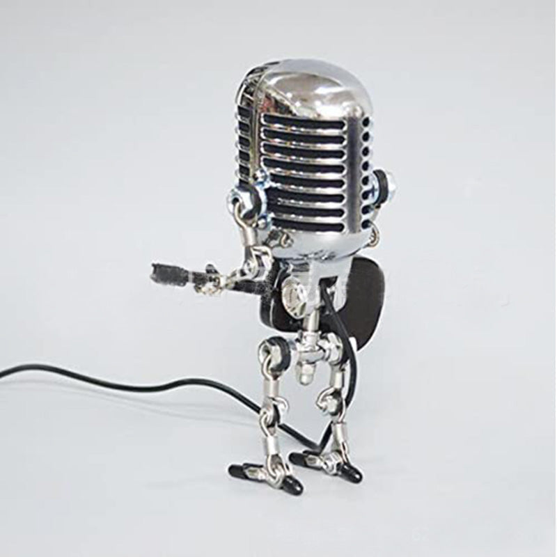 Maliben | Retro Microphone Robot