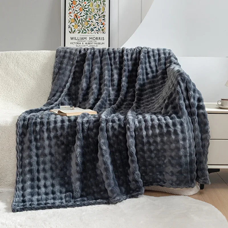 Maliben | Extra Soft Flannel Blanket - Plushbubble