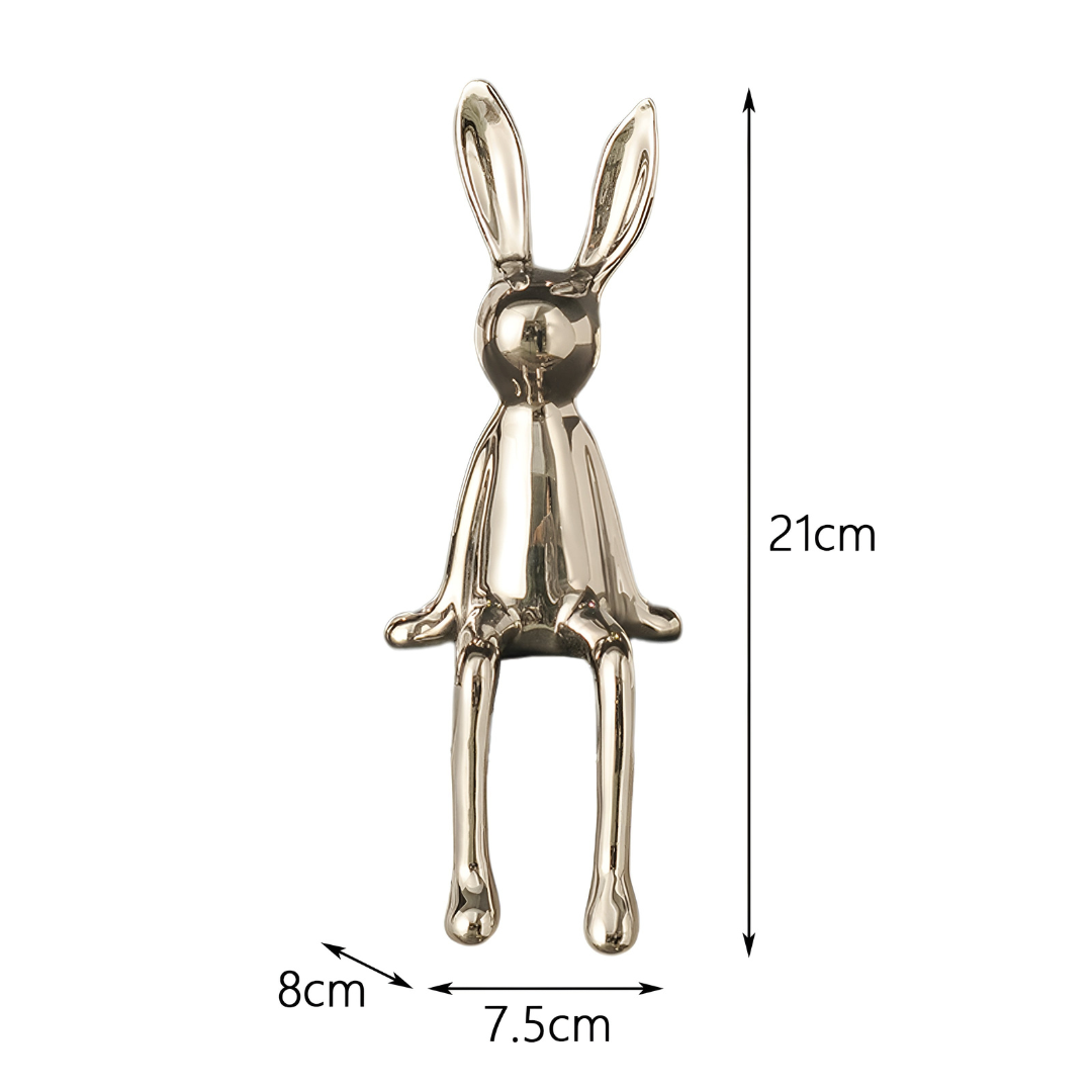 Maliben | Shiny Ceramic Rabbit Figurine