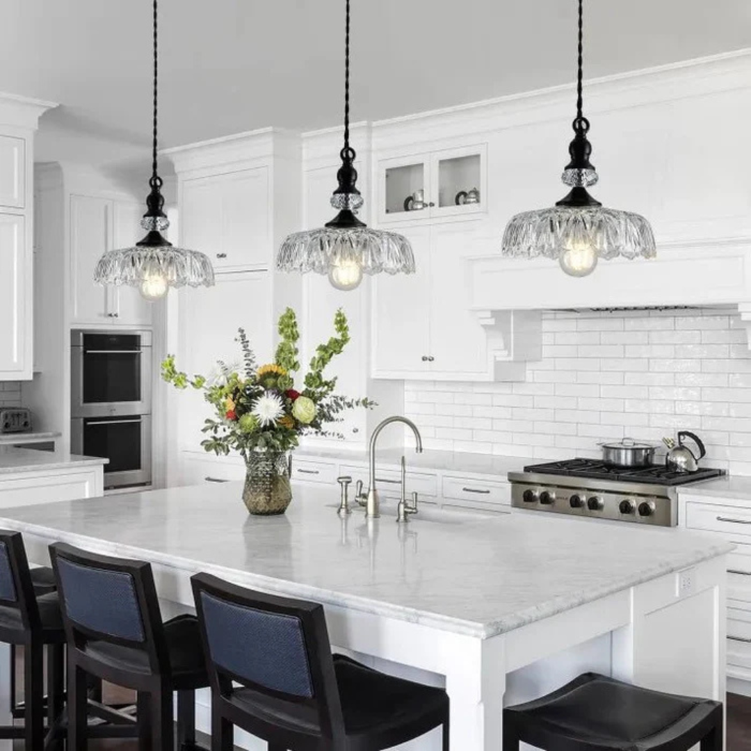 Maliben | Stylish Retro Glass Pendant Lamp