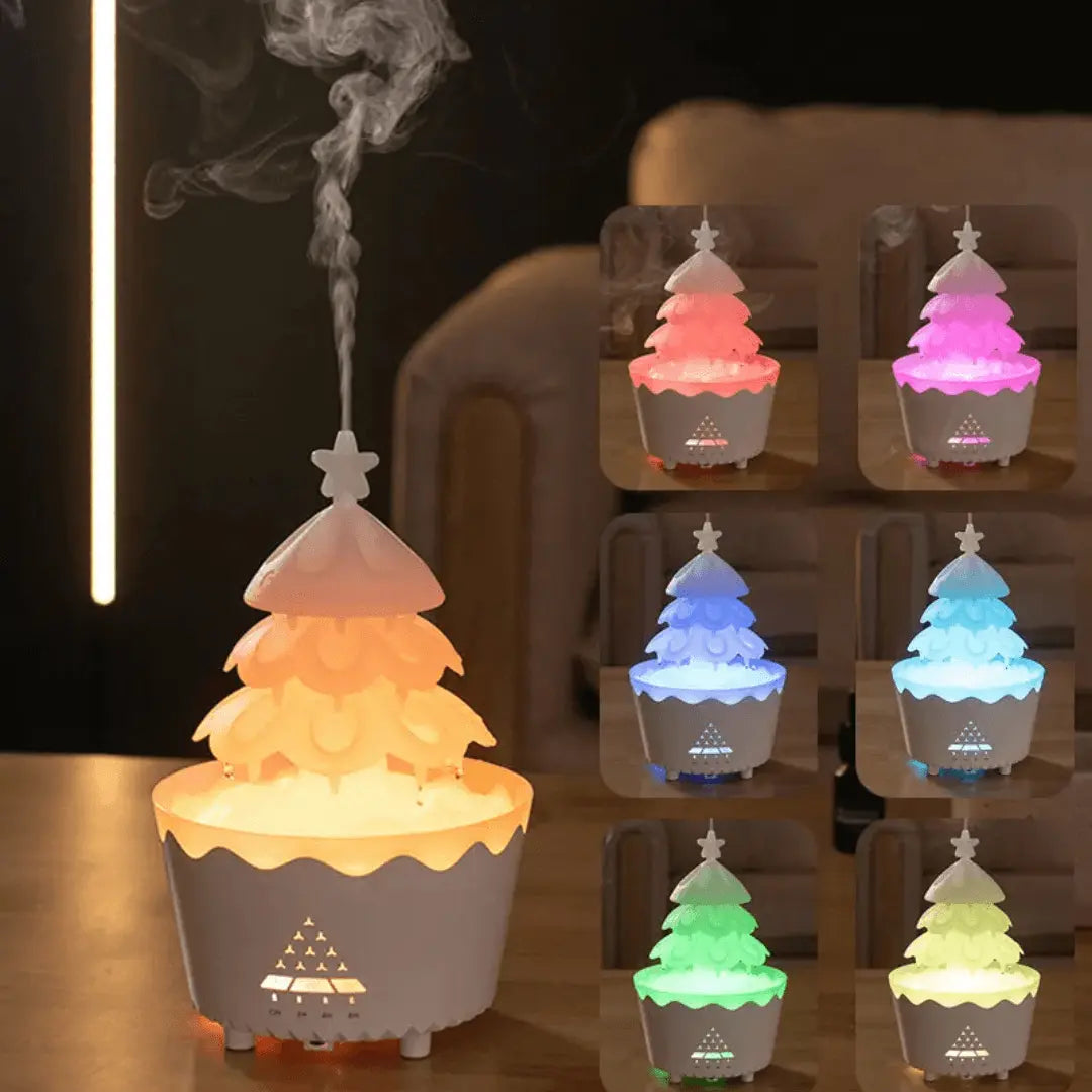 Maliben | Aromaboom Christmas Diffuser – Ultrasonic Humidifier With Led And Usb