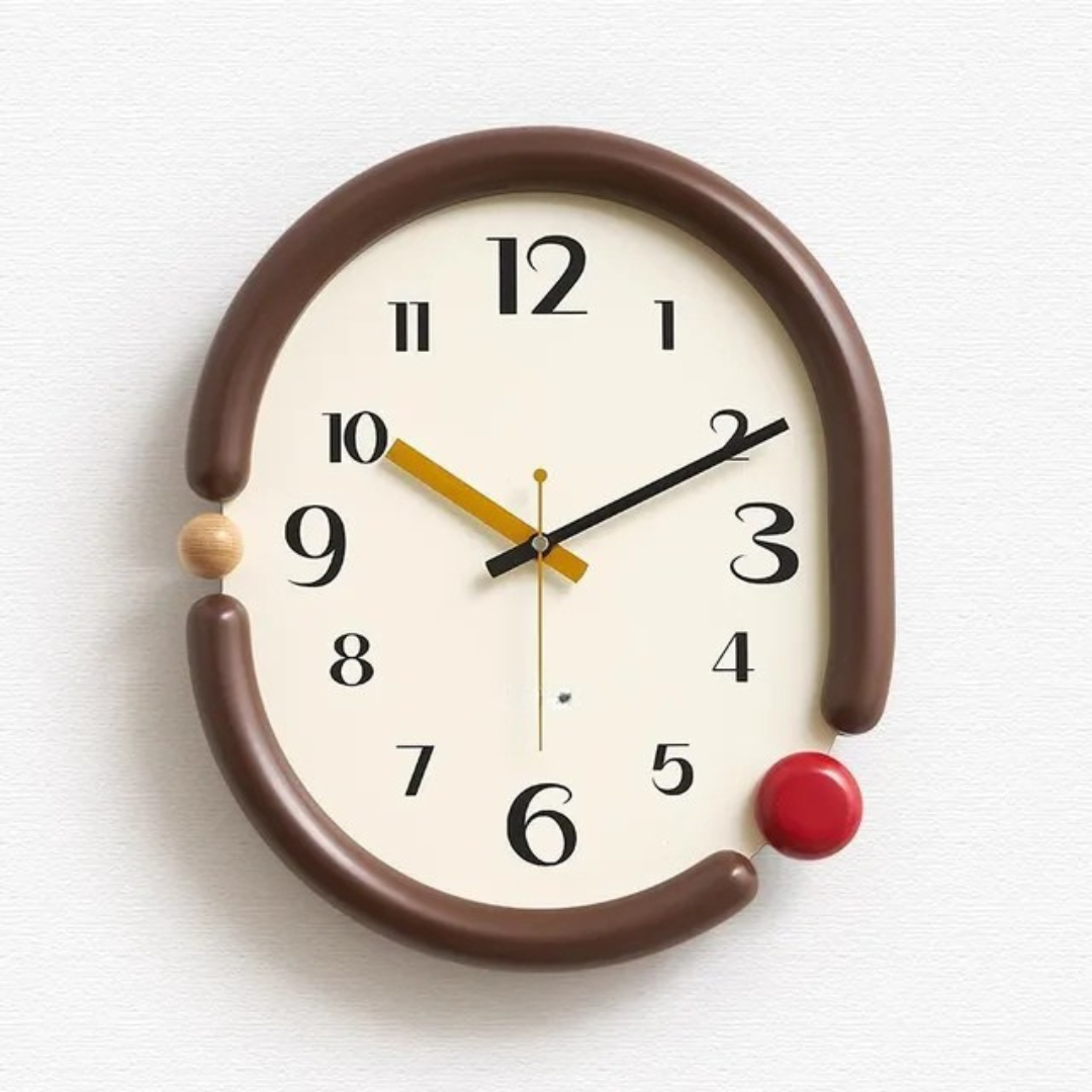 Maliben Luxury Wall Clock — Minimalist, Silent Movement