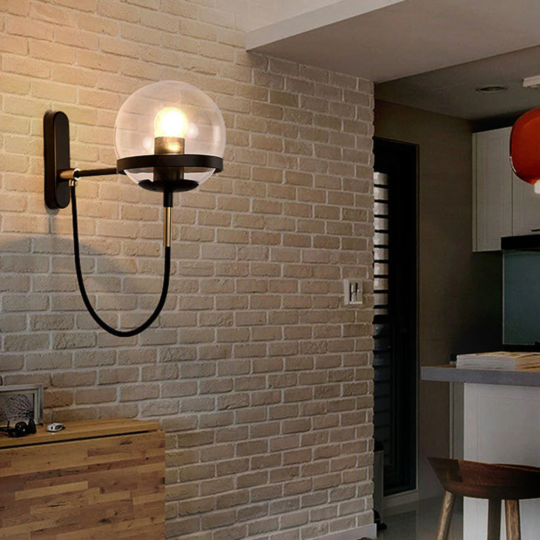 Maliben | Stylish Glass Wall Lamp