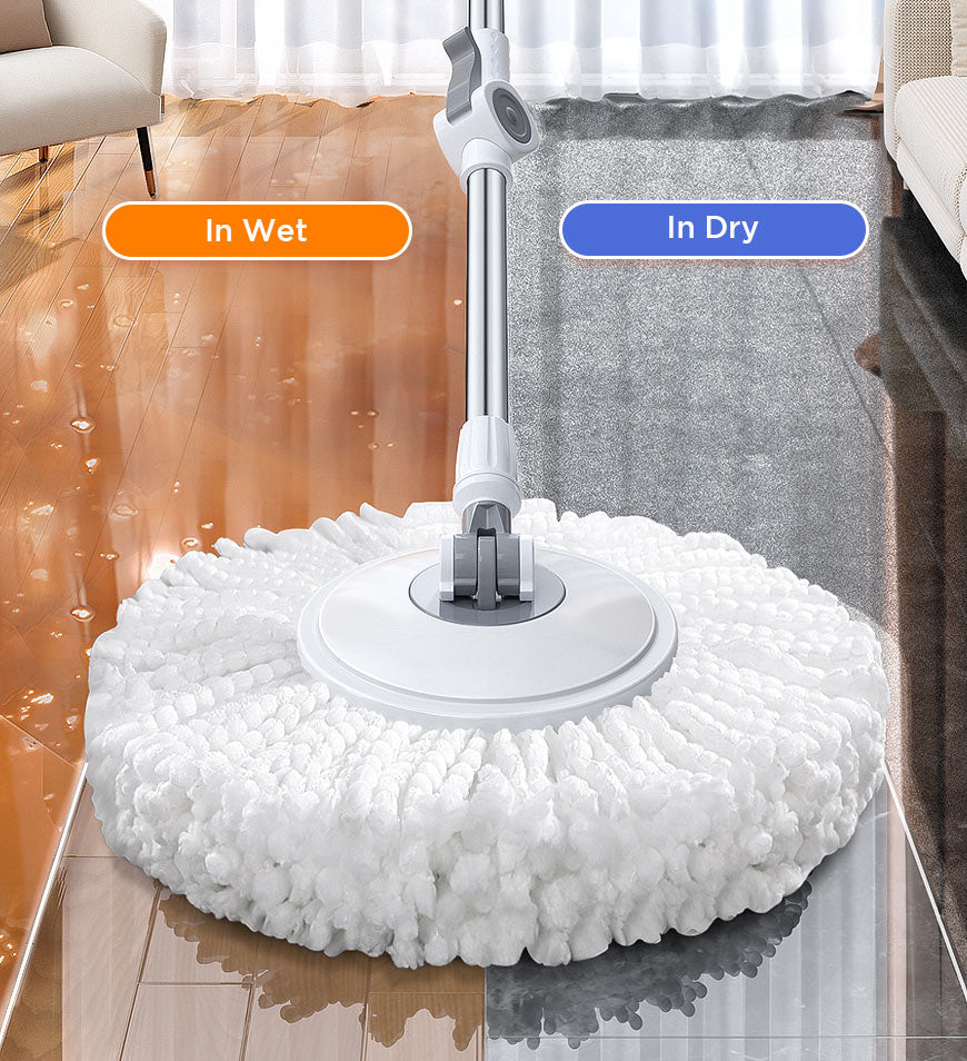 Maliben | 360° Rotatable Mop And Bucket Set With Wringing System F63