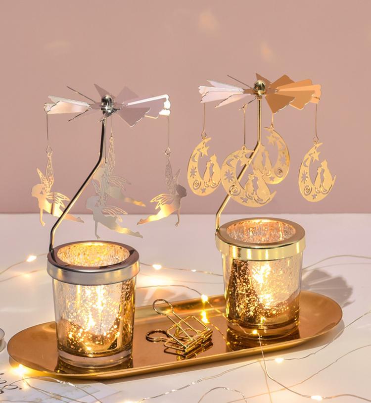Maliben | Spinning Candle Holders