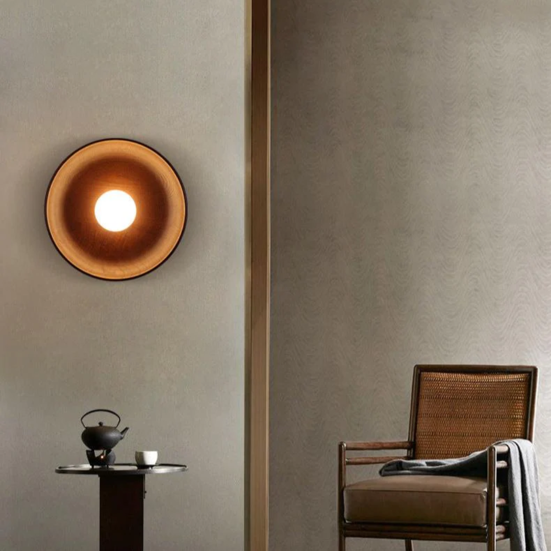 Maliben | Solid Wooden Wall Lamp