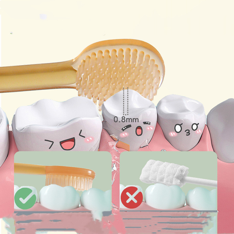 Maliben | Baby Toothbrush Set Made Of SilicOne – With Storage Box For on The Go
