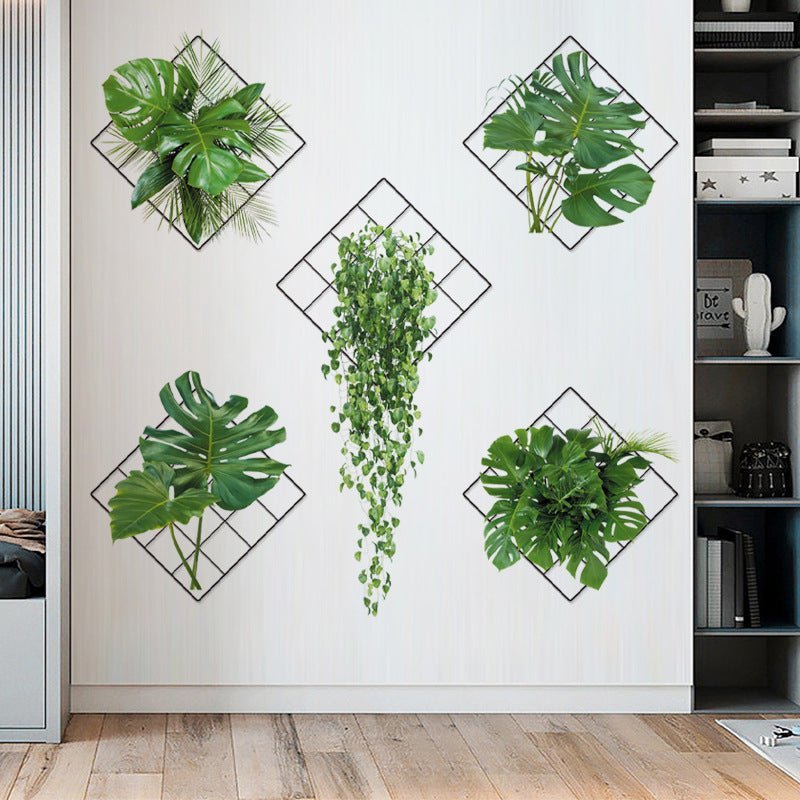 Maliben | Plant Stickers - Illusion Of Realistic Plants - Decorate In Style
