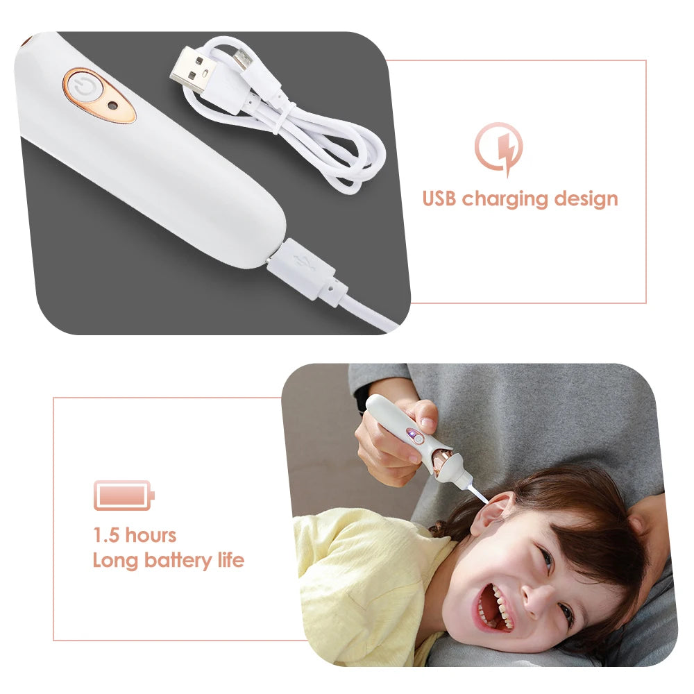Maliben | Cordless Ear Wax Remover – Gentle, Safe, And Eco-Friendly Ear Cleaning Solution