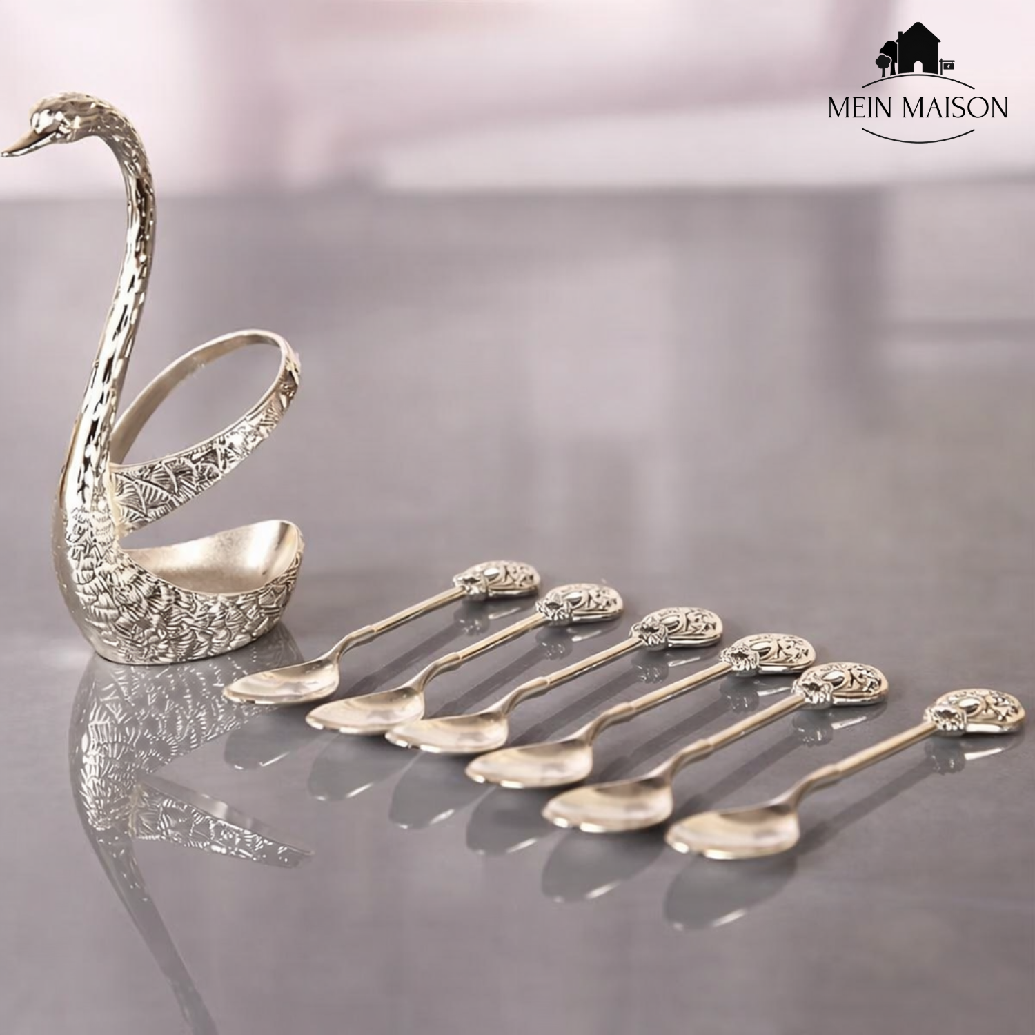Maliben | Swanluxe – Enhance Coffee Experiences With Stylish Swan-Shaped Spoons