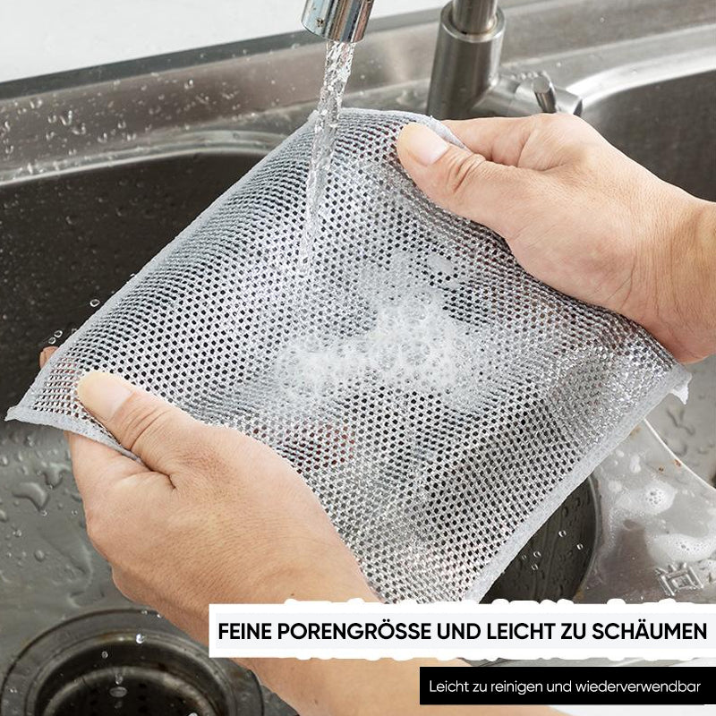 Maliben | Multi-Purpose Dishwashing Cloth Made Of Wire For Wet And Dry