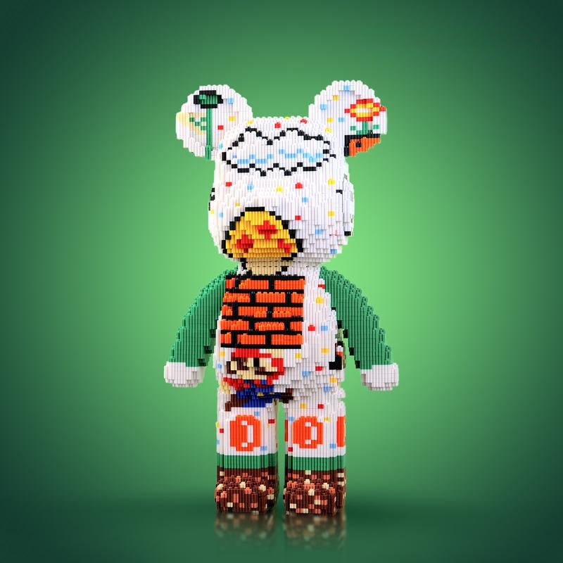 Maliben | Diy Pixel Art Block Bear Figures – Creative Building & Collectible Display