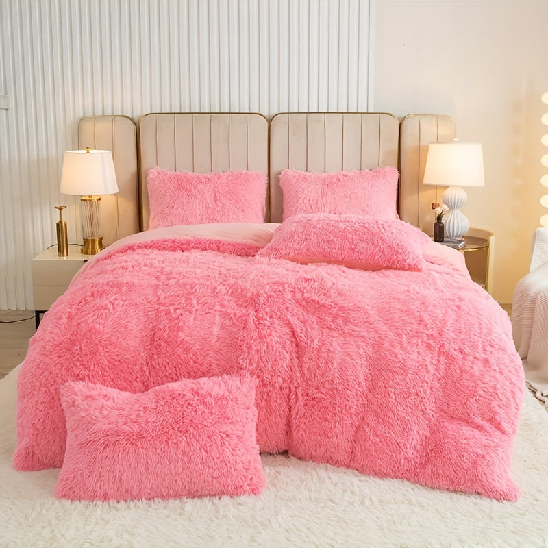 Maliben | Ultra Soft Plush Duvet Cover Set With Zipper - Luxury & Comfort