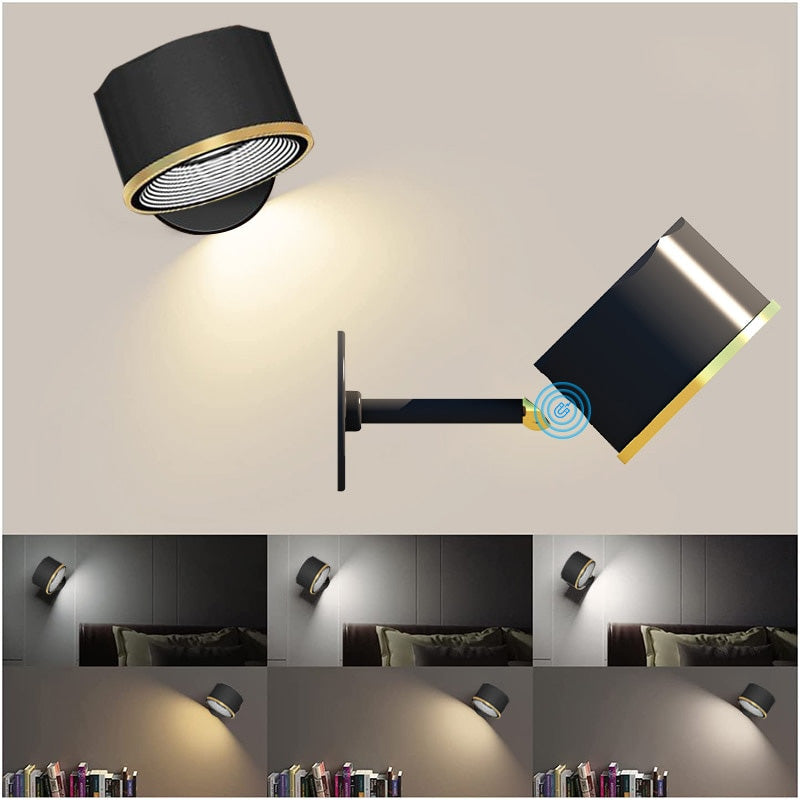 Maliben | 360° Walllight - Wireless Rechargeable Wall Lamp