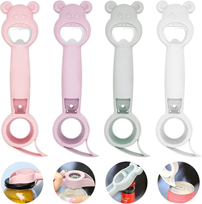 Maliben | Versapop - 4 In 1 Bottle Opener - Practical Bottle Opener - Compact Design - Ideal For All Occasions