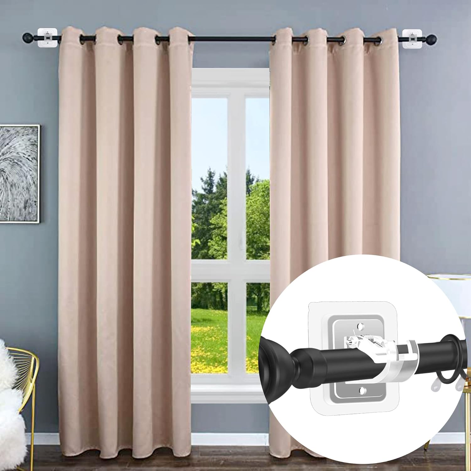 Maliben | Freedomgrip — Stylish Support Without DrillIng For Worry-Free Walls And Wow Effect in Minutes