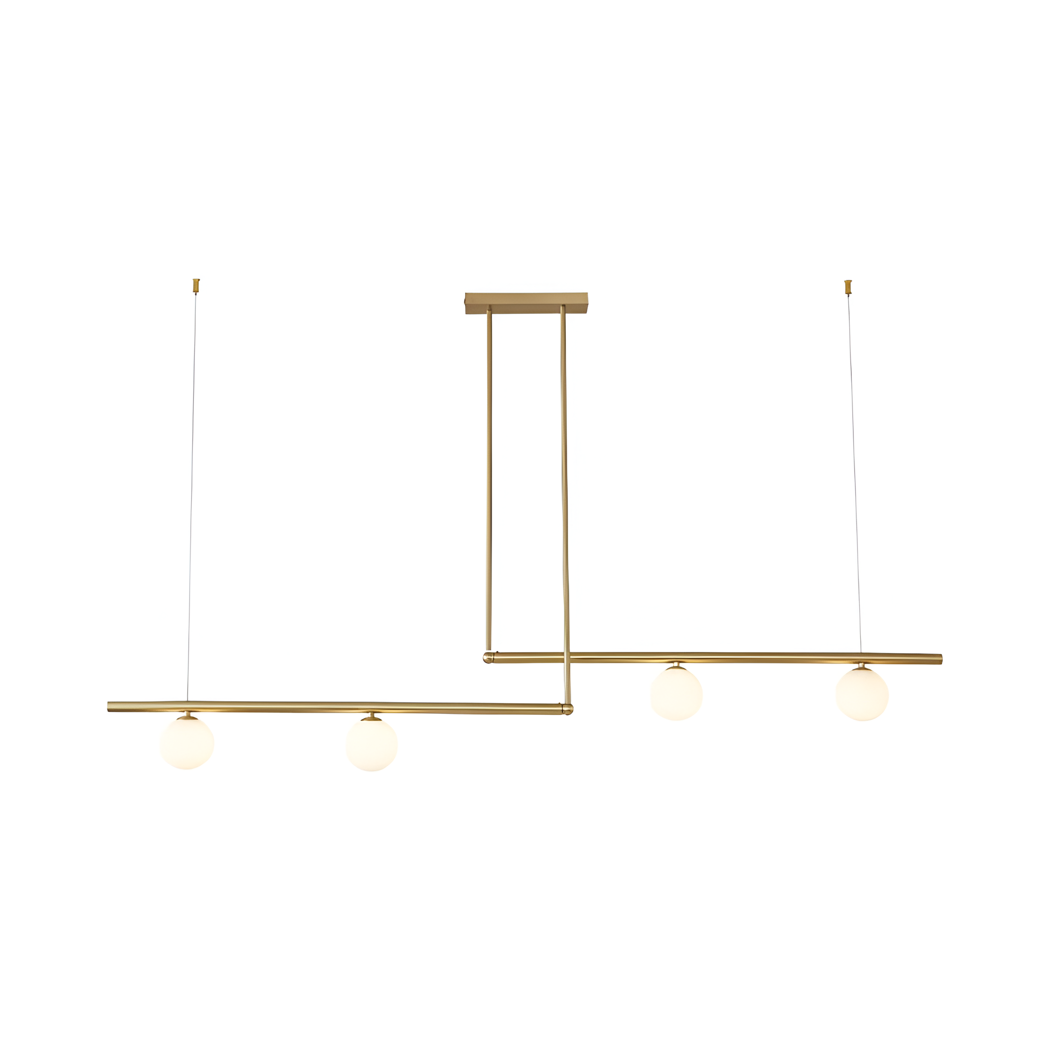 Maliben | Nordic Glass Linear Luxury Pendant Lamp