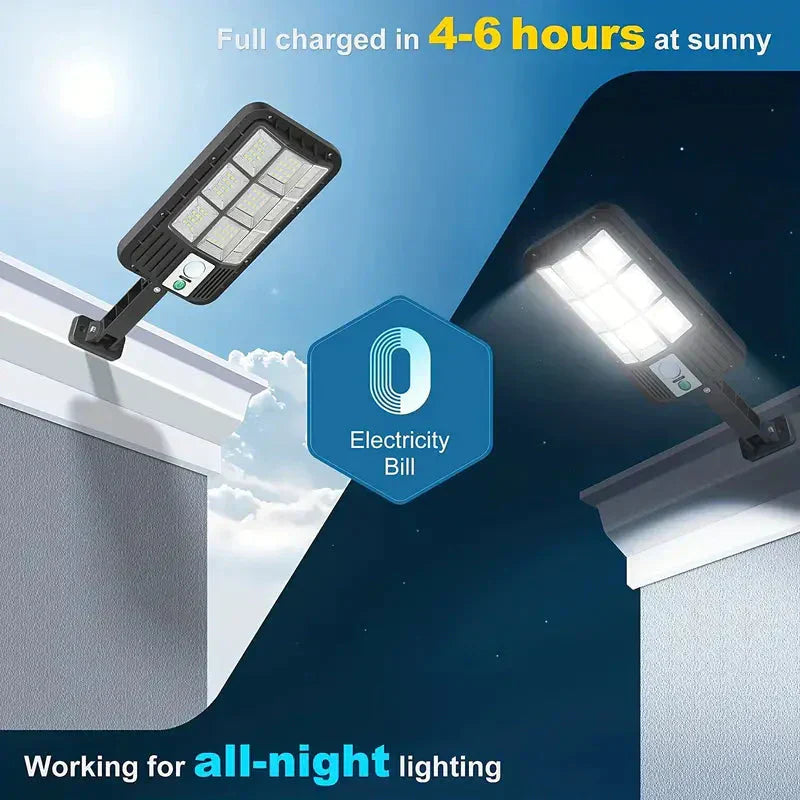 Maliben | 5000lm Solar Floodlight Twilight To Dawn, Solar Powered Outdoor Lights With Security Motion Sensor