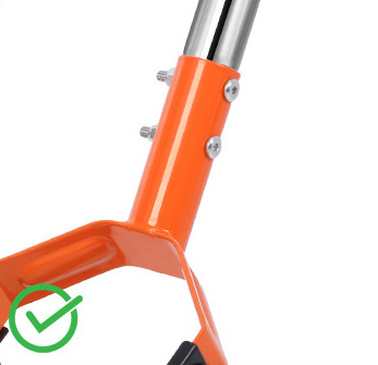 Maliben | Manual Rotary Lawn Edger, 69 Inch Adjustable Stainless Steel HAndle Grass and Weed Trimmer