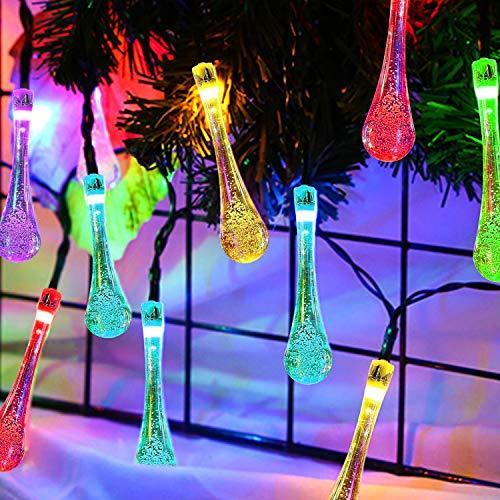 Maliben | Led Water Drop Solar Lights
