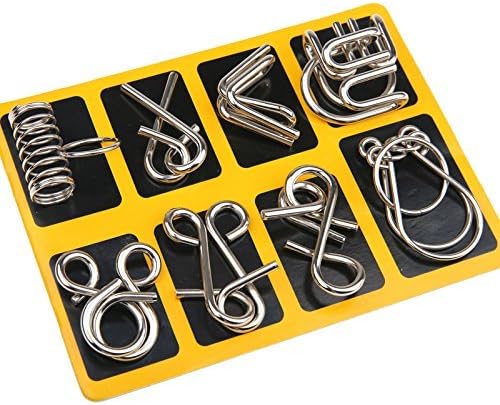 Maliben | Metal Puzzle Ring Set
