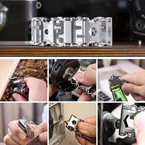 Maliben | 29-In-1 Stainless Steel Multitool Bracelet