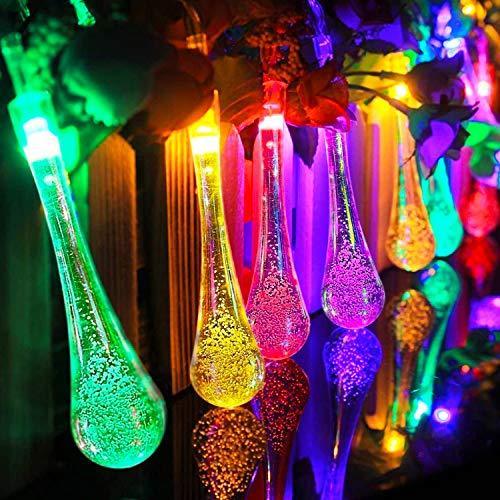 Maliben | Led Water Drop Solar Lights