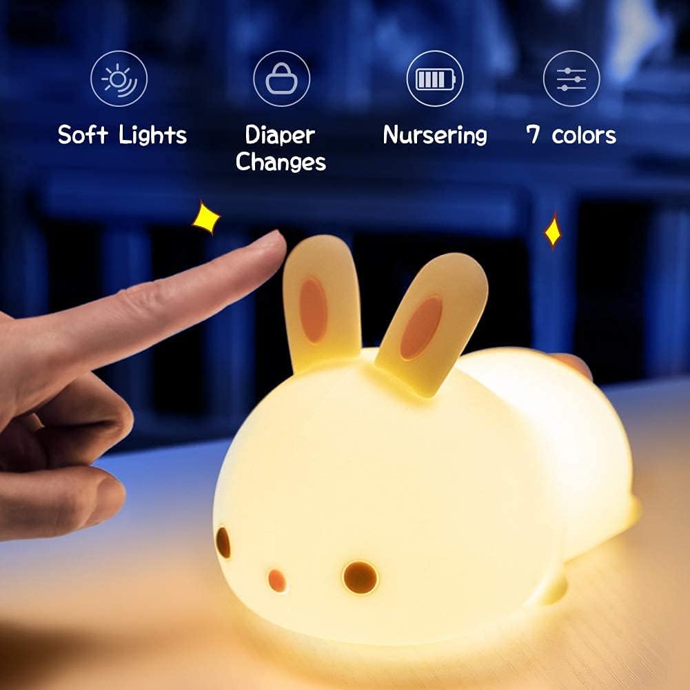 Maliben | Rabbitdream Nightlight Magical Rabbit With Color Changing Led Light
