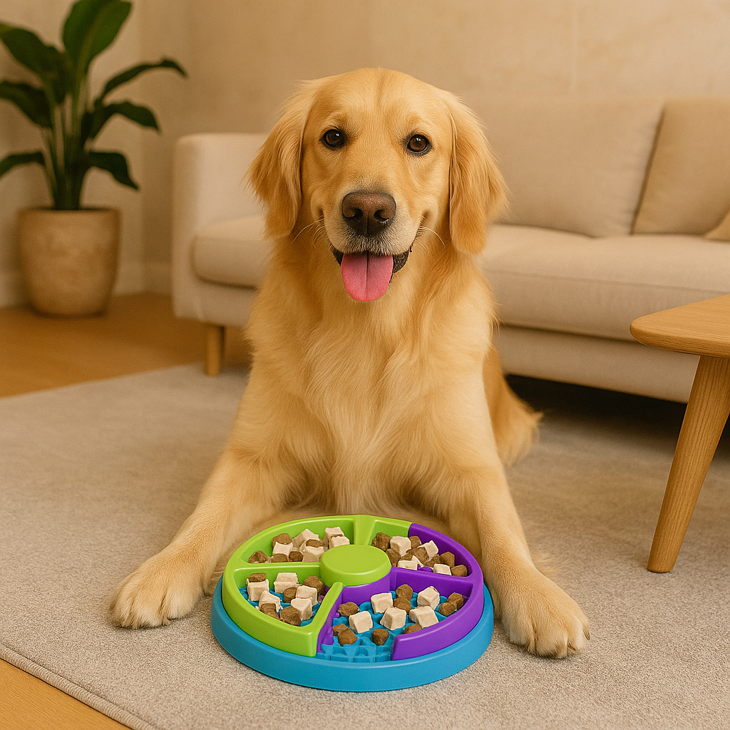 MAliben | Furryyum - Captivating Slow Feeder As a Puzzle Game For Pets To Eat And Play