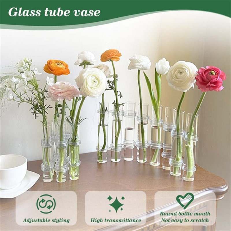 Maliben | Hinged Flower Vase(6 Pcs/8 Pcs)