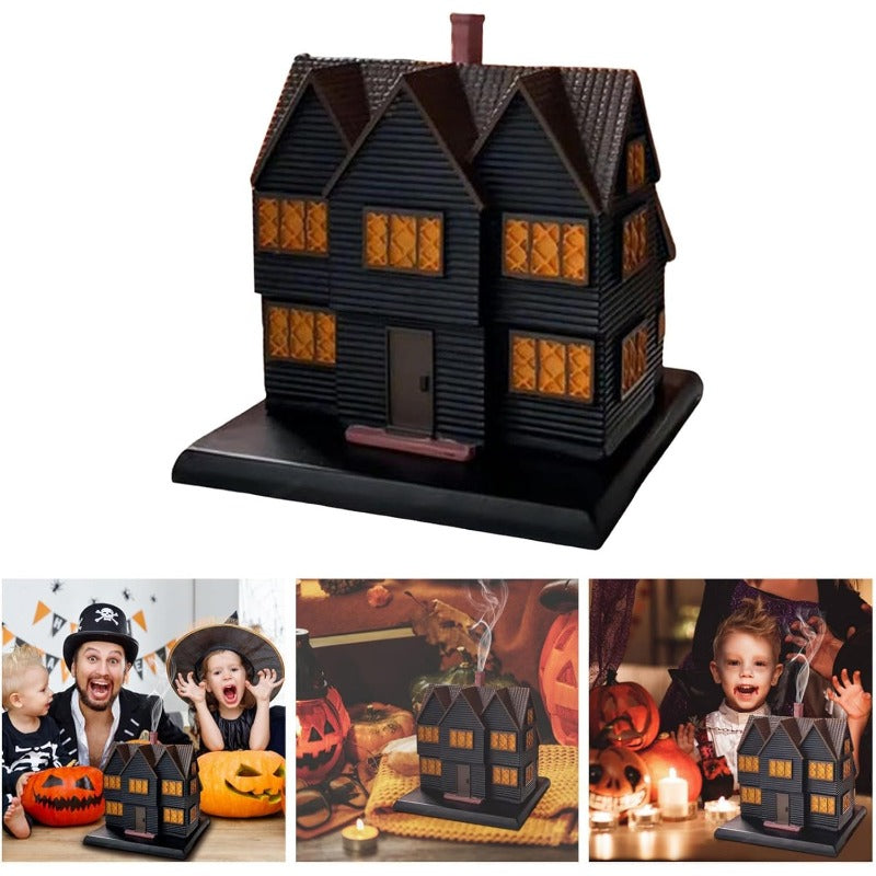 Maliben | Halloween Witch House Backflow Incense Burner