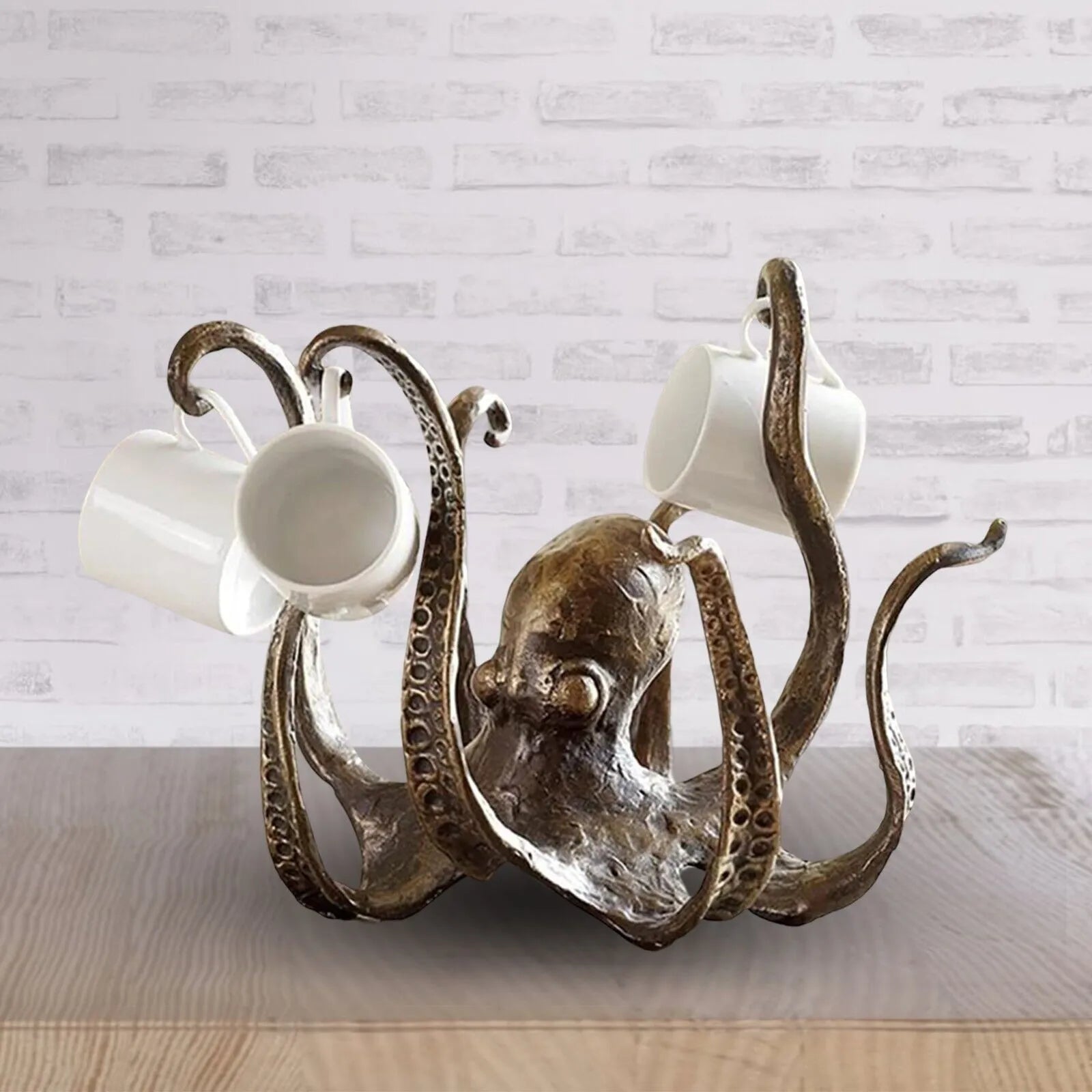 Maliben | Octopus Cup Holder Table Decoration Statue