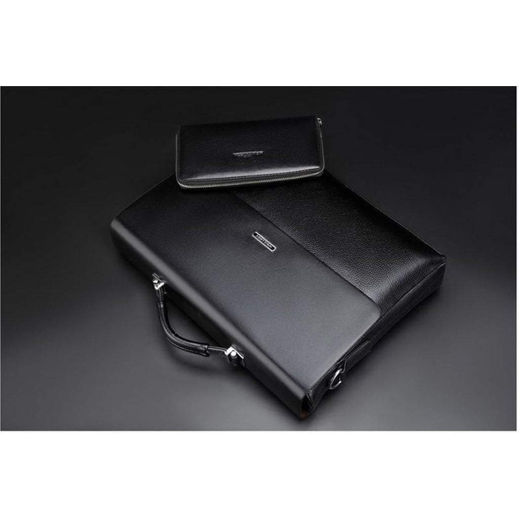 Maliben | New Business Mens Leather Briefcase
