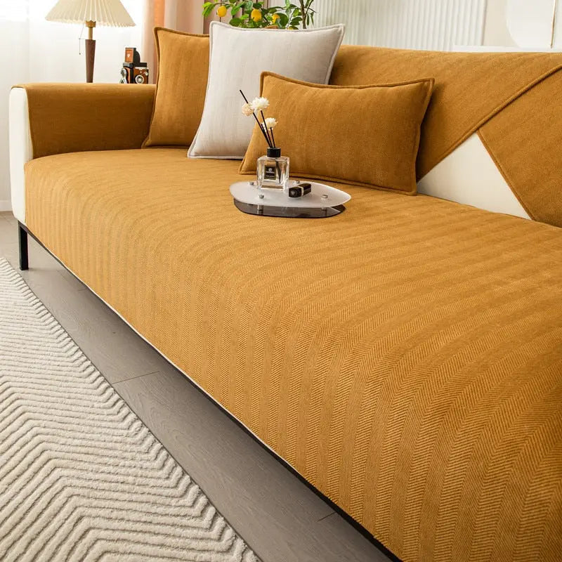Maliben | GripMeister Sofa cover — No more slipping, just pure relaxation on your sofa!