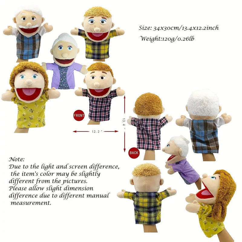 Maliben | Hand Puppet Fun | Magical Puppet Play - Soft Plush Hand Puppet For Interactive Play Enjoyment