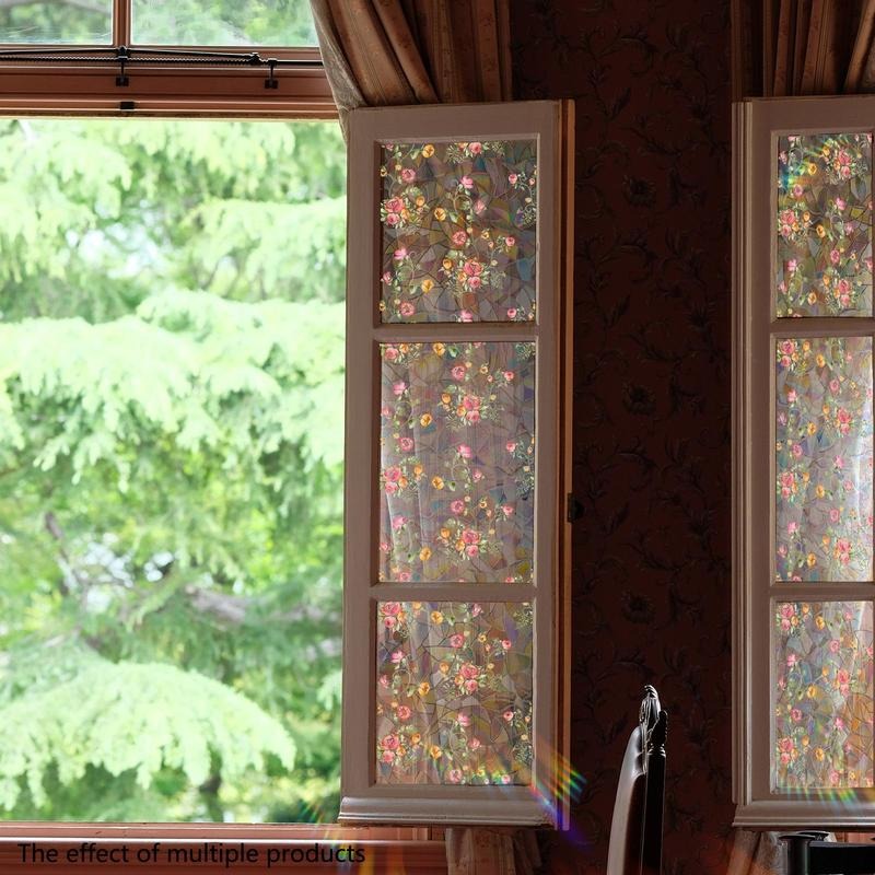 Maliben | Elegant Floral Window Sticker