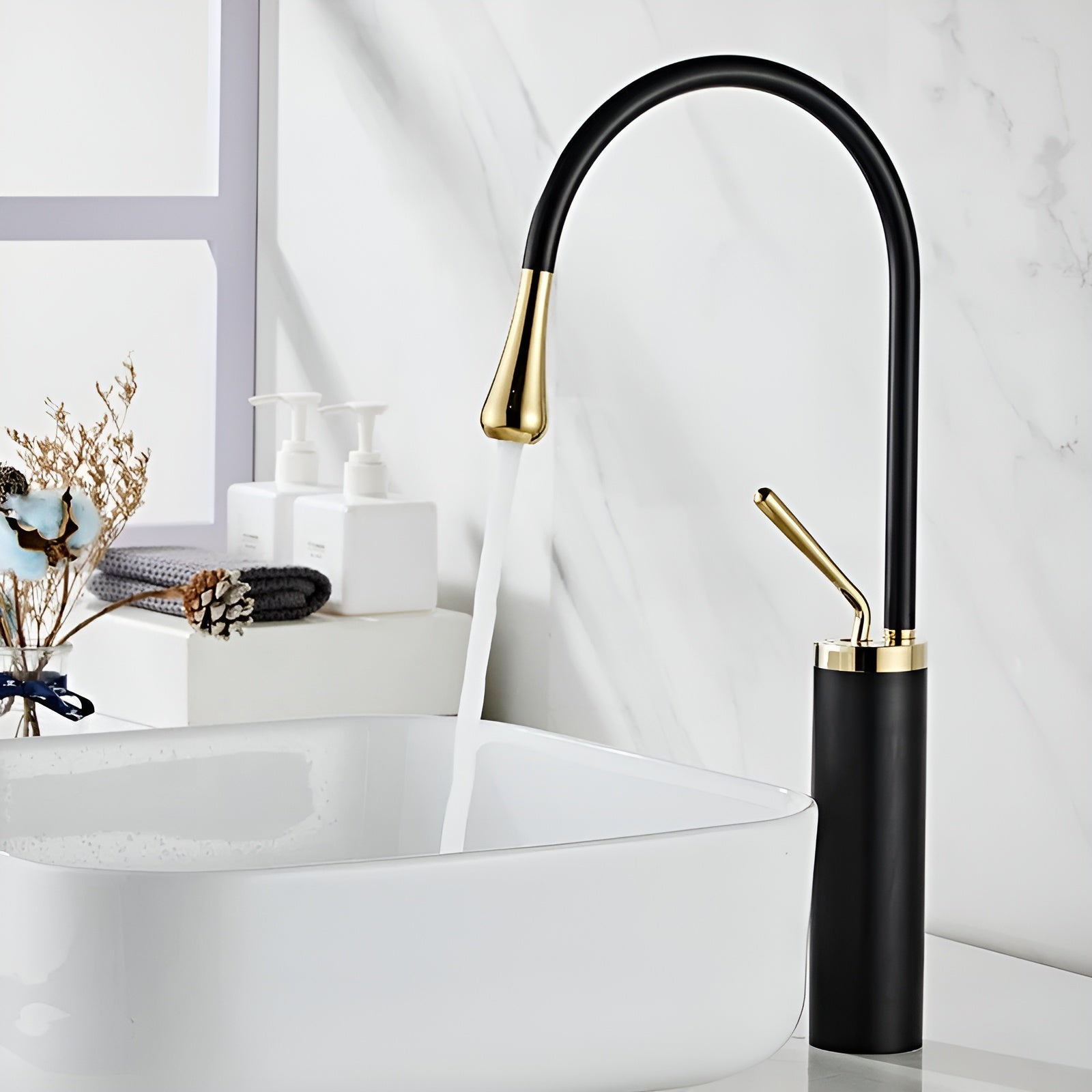 MAliben | Flexflow – Seamless 360° Faucet Control For a Drip-Free Experience