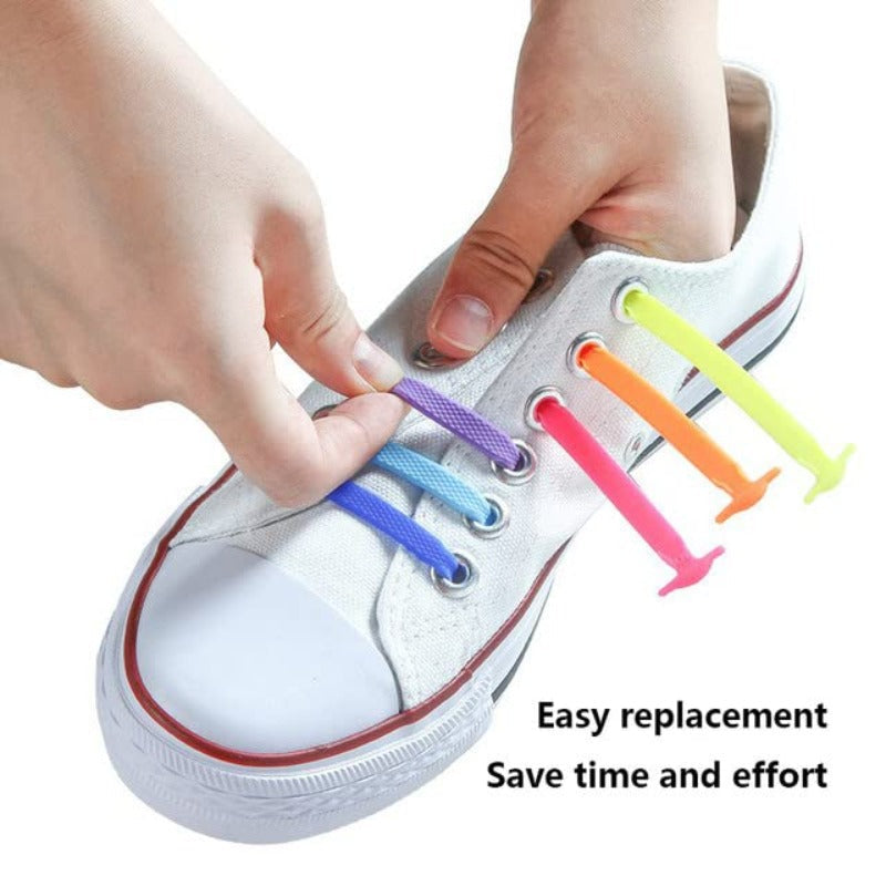 Maliben | Elastic Silicone No-Tie Shoelaces