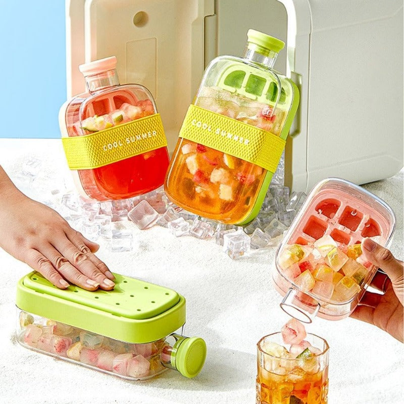 Maliben | Freeze-To-Go Ice Cube Water Bottle
