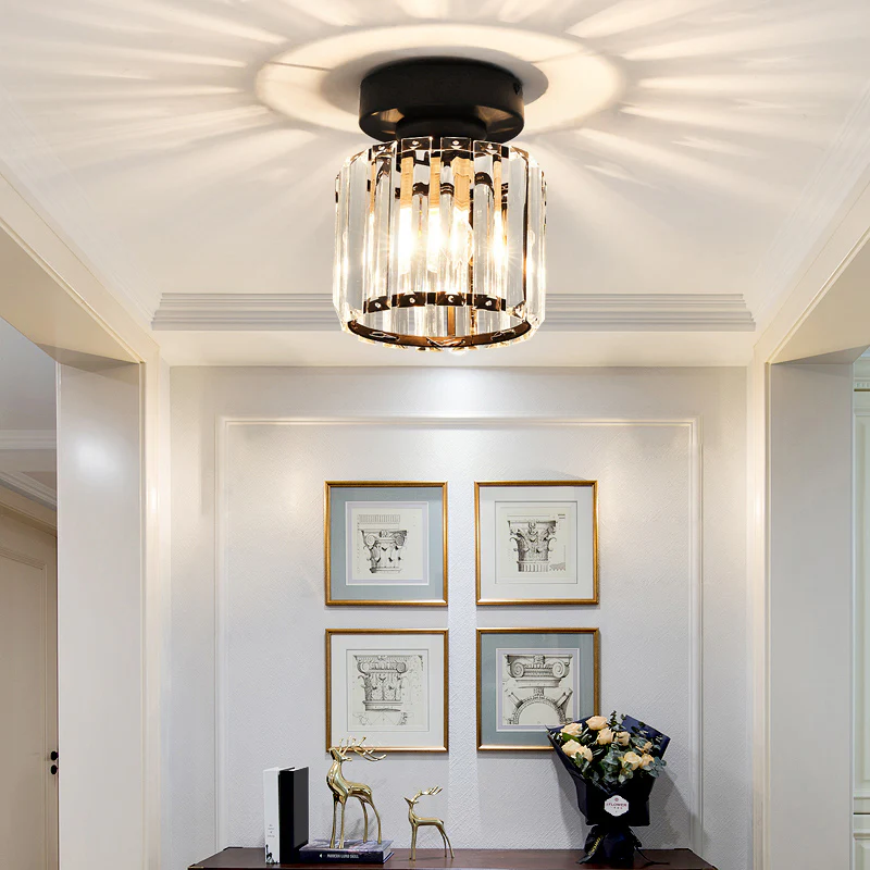 Maliben | Crystal Glass Ceiling Light For Modern Interiors