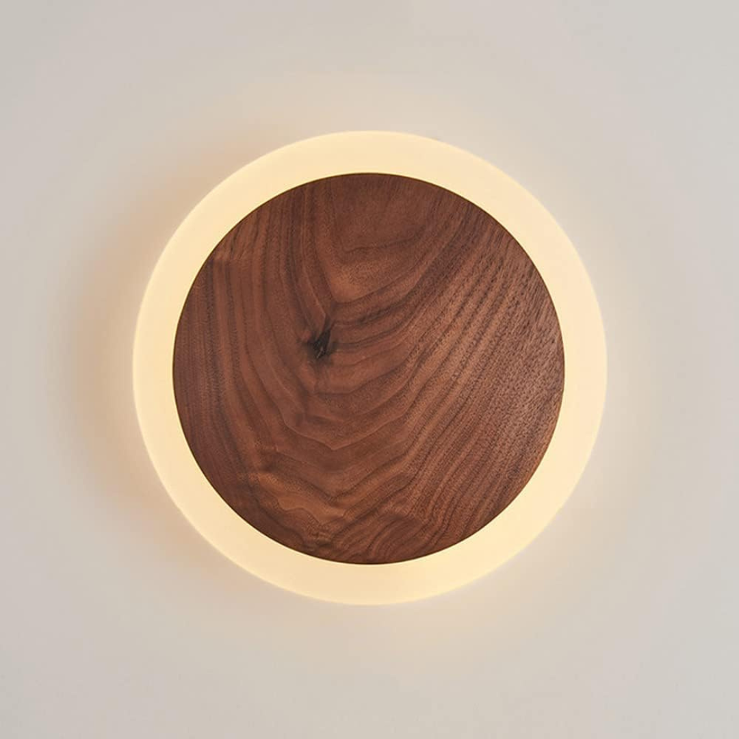 Maliben | Scandinavian Wooden Led Wall Lamp