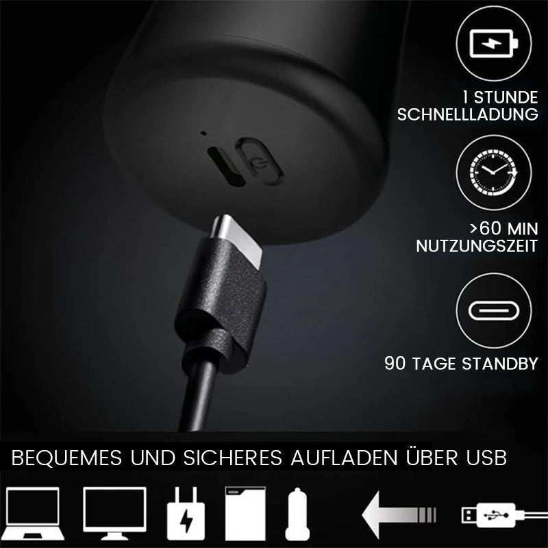 Maliben | Washable Electric Shaver In Pocket Format