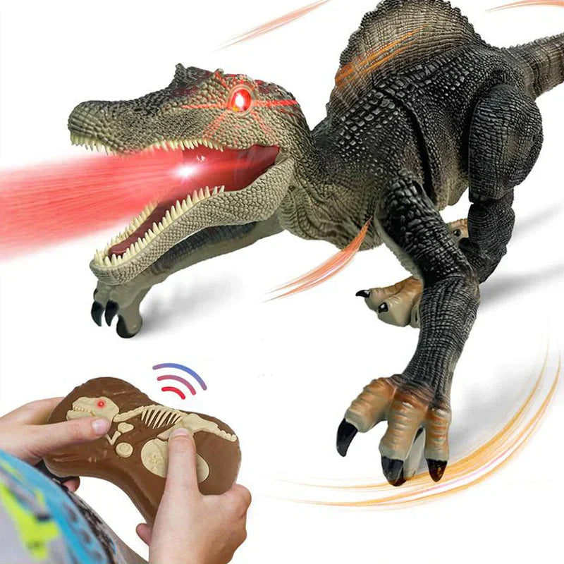Maliben | Remote-Controlled Dinosaur With Fog Spray Function