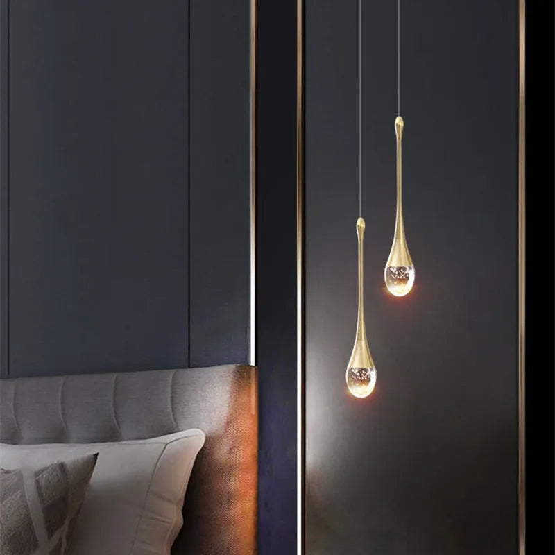 Maliben | Glass Pendant Lamp With Warm Light Glow - Vetra