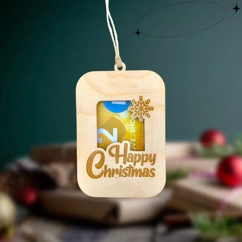 Maliben | Christmas Money Clip Decoration Made Of Wood