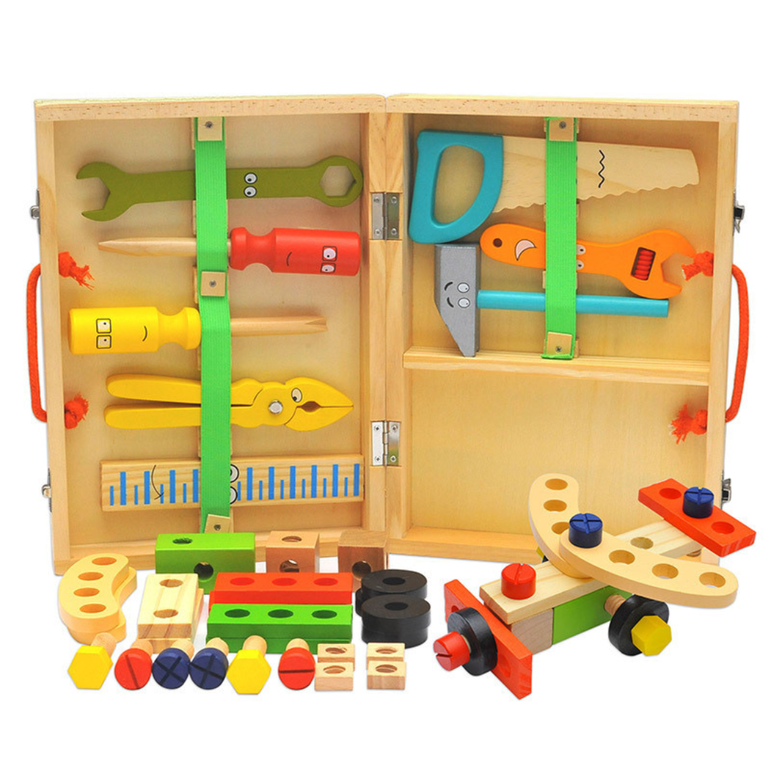 Maliben | Woodybox - Montessori Wooden Toolbox