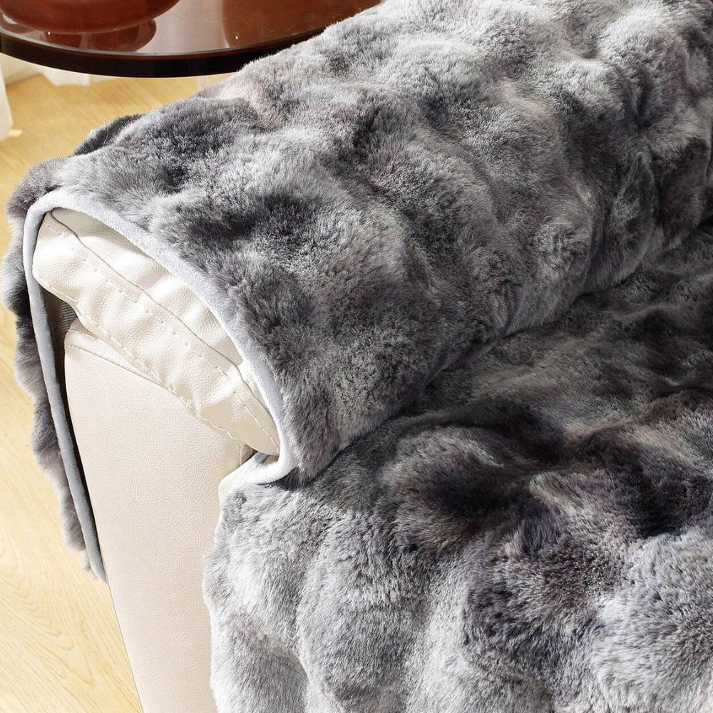 Maliben | Velvet Plush Recliner Sofa Cover